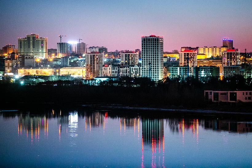 Фото Новосибирска Ночью